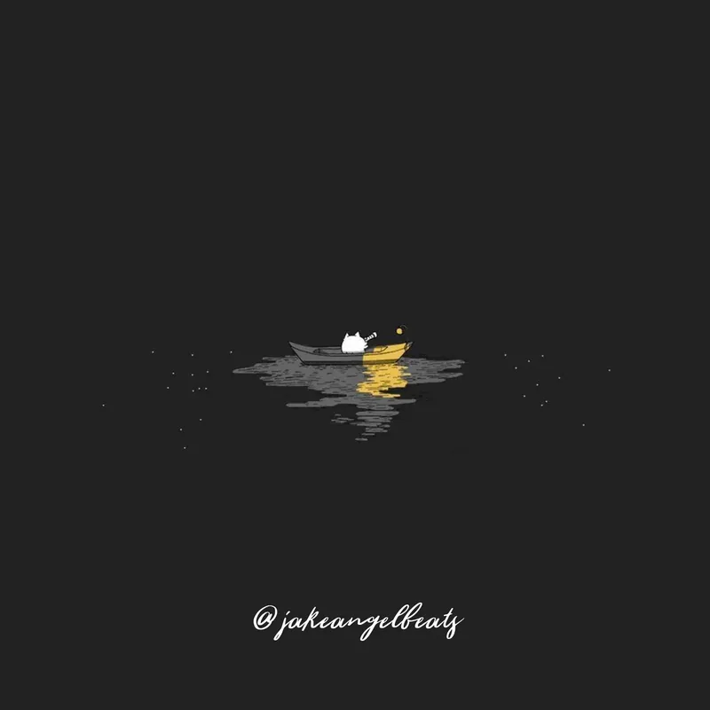 Moonlit artwork
